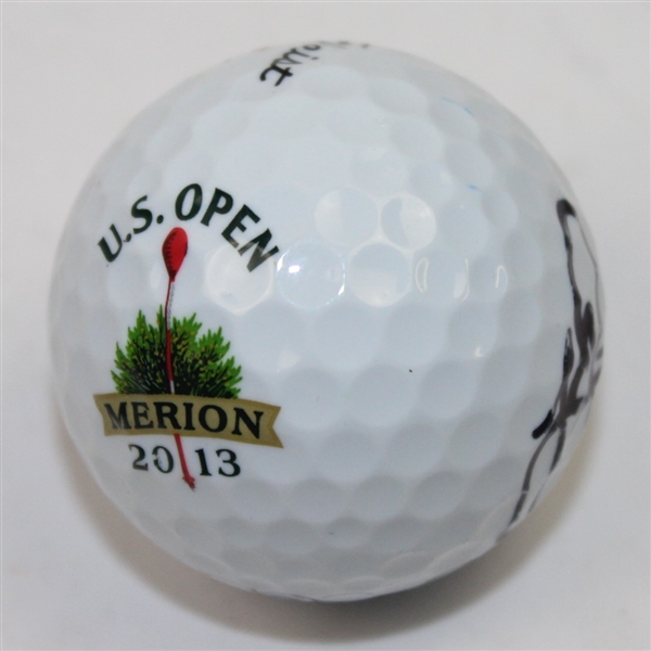 Justin Rose Signed 2013 US Open Merion Logo Golf Ball JSA ALOA