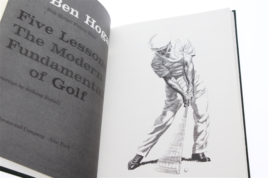 1999 Memorial Tournament Ltd Ed Book Honoring Ben Hogan #193/250