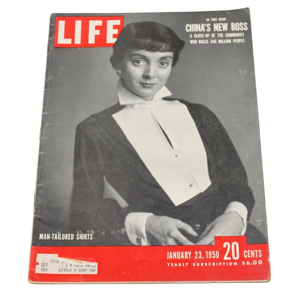 January 23, 1950 Life Magazine - Ben Hogan Comeback Content