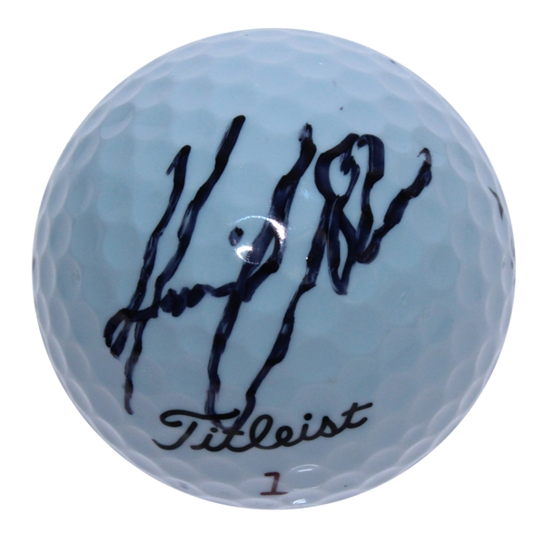 Henrik Stenson Signed Masters Logo Golf Ball JSA ALOA