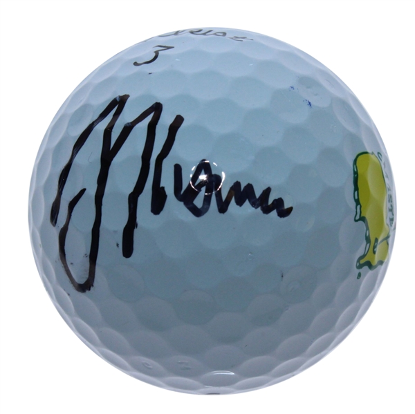 Justin Thomas Signed Masters Logo Golf Ball JSA ALOA
