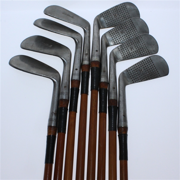 S.E. Clarke Stainless Steel Mashie Set of Irons 2-9 - Roth Collection