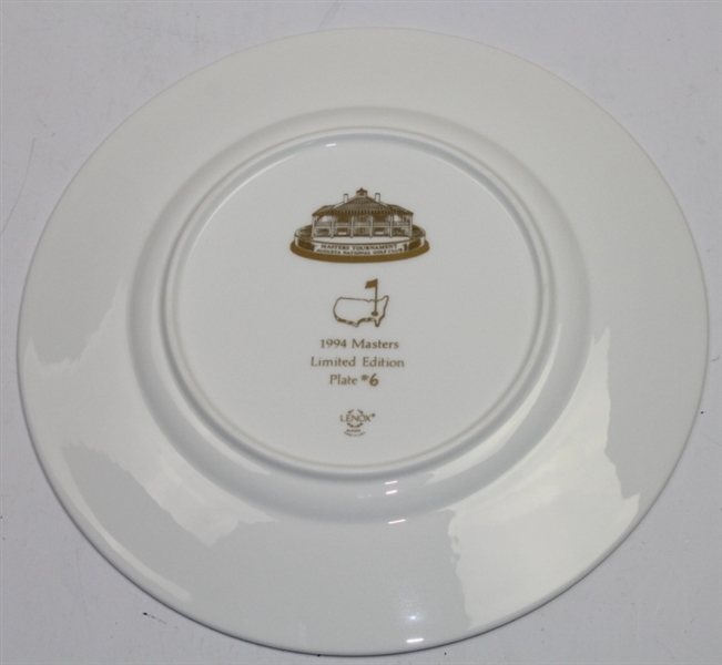 1994 Masters Lenox Limited Edition Member Plate #6