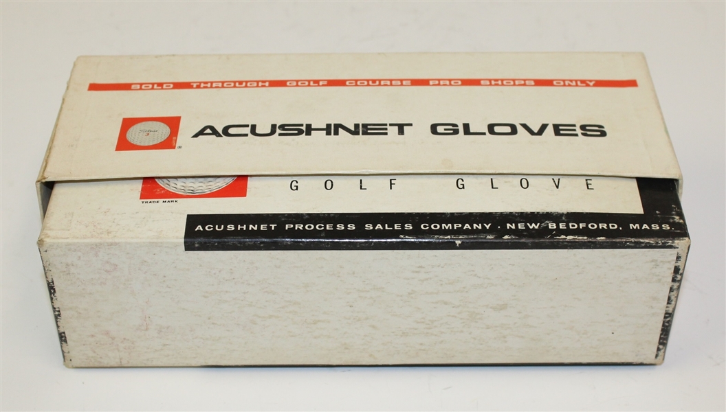 Box of Acushnet Classic Ladies Golf Gloves - Fourteen Gloves in Original Packaging
