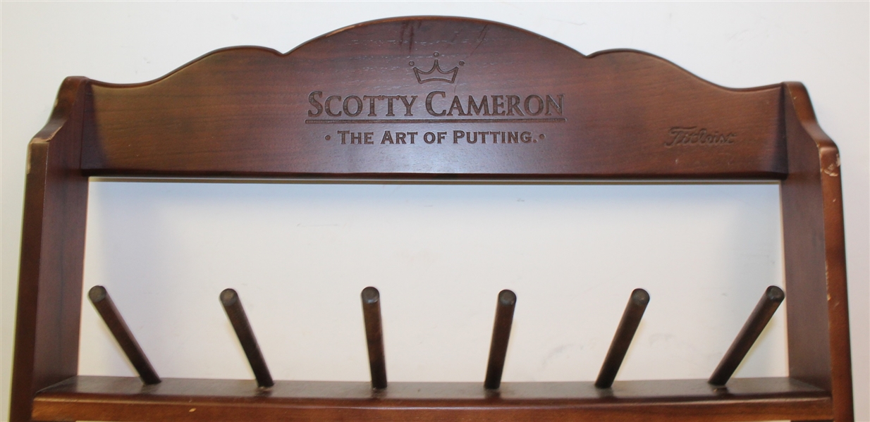 Scotty Cameron 'The Art of Putting' Headcover Display Stand/Rack