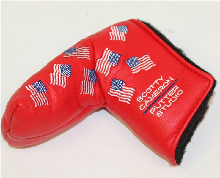 Scotty Cameron Ltd Ed 2002 Dancing American Flag Red Headcover