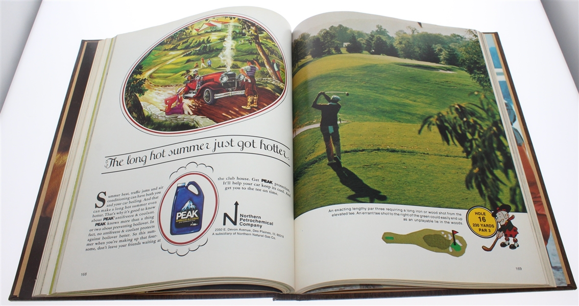 1978 PGA Championship Program - Hardcover and Bound - John Mahaffey Win