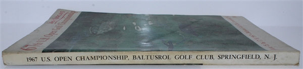 1967 US Open at Baltusrol Program - Nicklaus Win