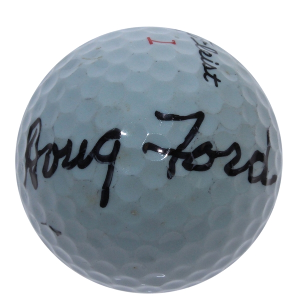 Doug Ford Signed Titleist Golf Ball JSA ALOA