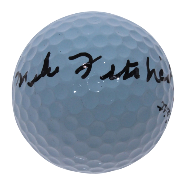 Mike Fetchick Signed Titleist Golf Ball JSA ALOA