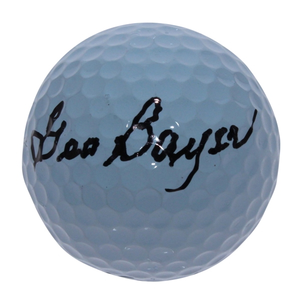 George Bayer Signed Titleist Golf Ball JSA ALOA