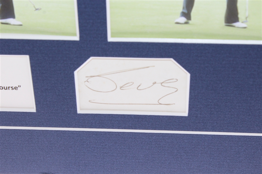 Seve Ballesteros Signed 'Seve' Cut Signature - Matted Presentation JSA #K33265