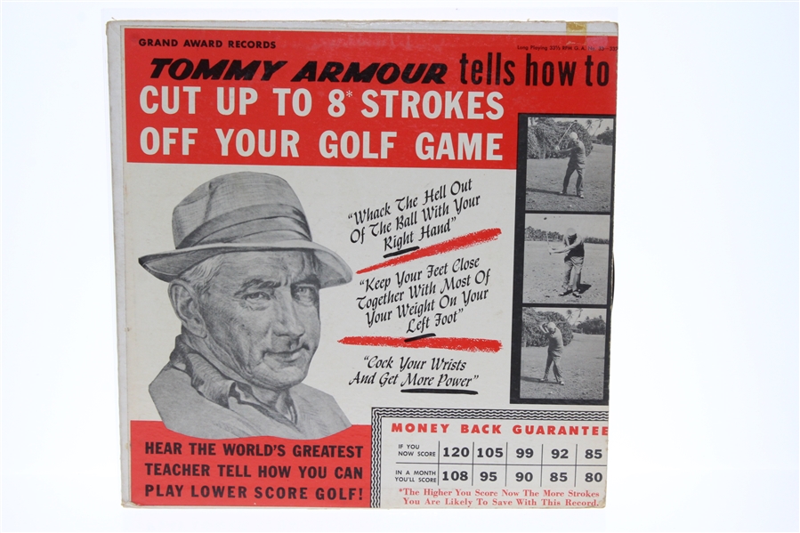 1956 'Tommy Armour Tells How to Cut Up to 8 Strokes Off Your Golf Game' Record