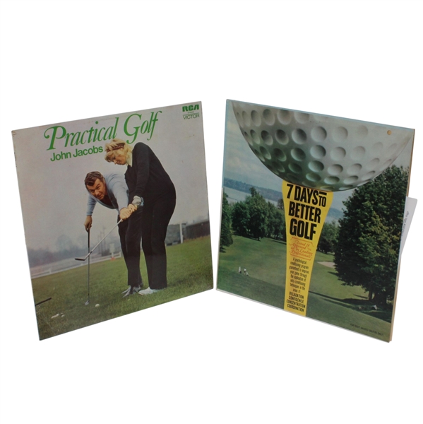 Two Classic Records - '7 Days to Better Golf' & 'Practical Golf by John Jacobs'
