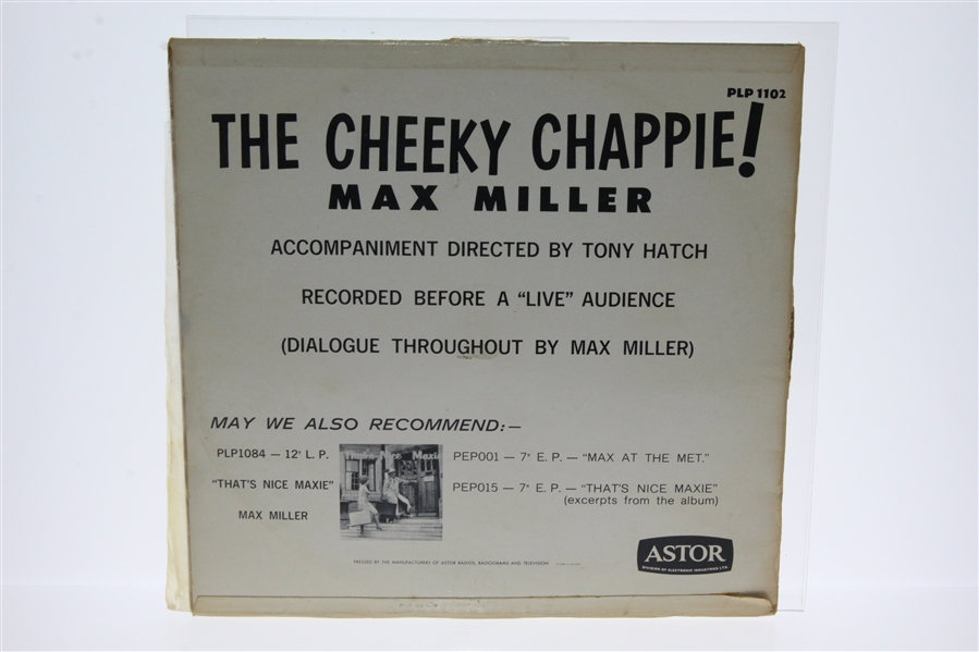 Classic 'The Cheeky Chappie' Golf Themed Cover Record