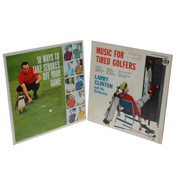 Two Classic Records - 'Music for Tired Golfers' & '10 Ways to Take Strokes Off Your Game'