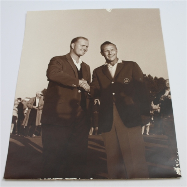 Jack Nicklaus 'The Mr. Golfer' Practice Mat by Dynaball Co. with 16x20 Jack & Arnie Photo