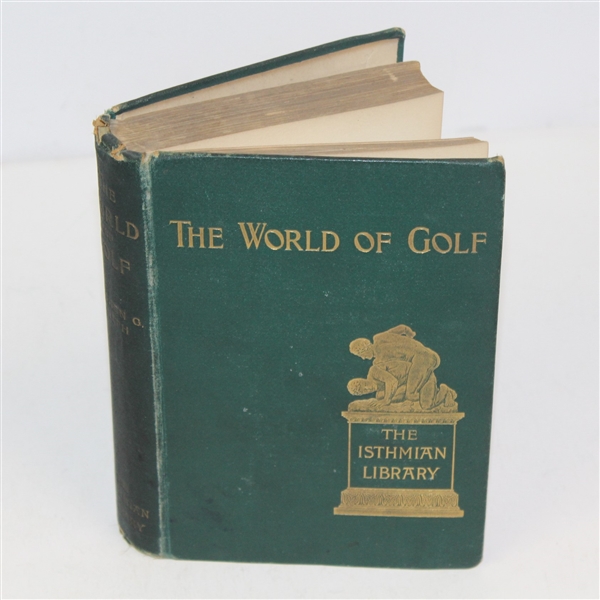 1898 'The World of Golf' Book by Garden Smith - The Isthmian Library