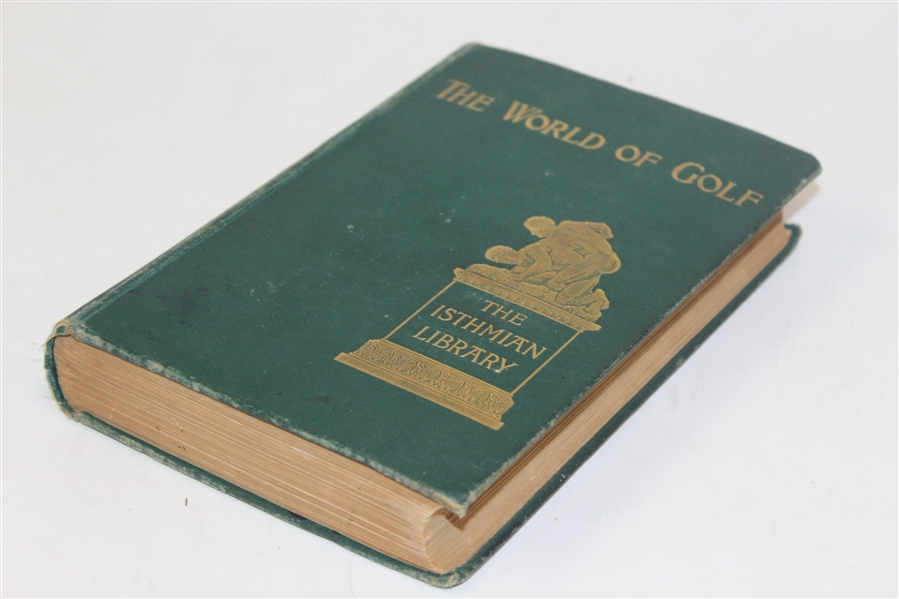 1898 'The World of Golf' Book by Garden Smith - The Isthmian Library