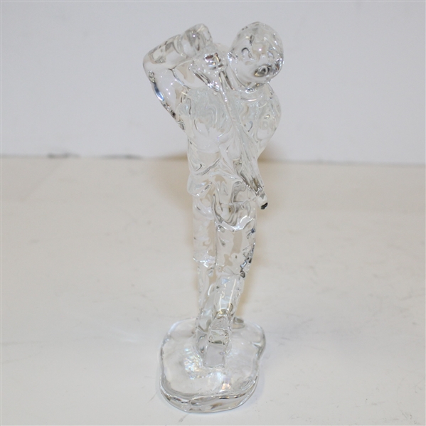Waterford Crystal Male Golfer Figurine - R. Wayne Perkins Collection