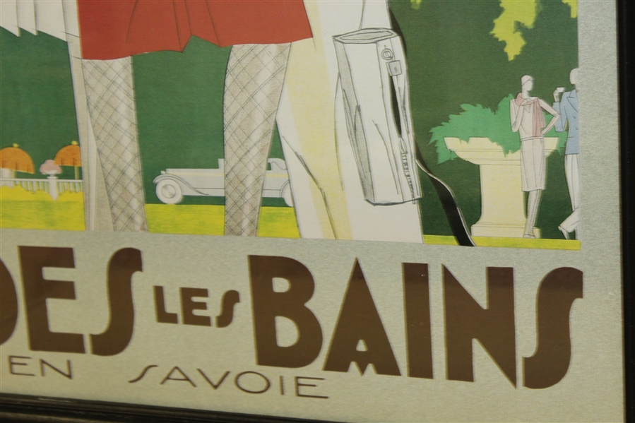 'Brides les Bains en Savoie' Print - Framed - Roth Collection
