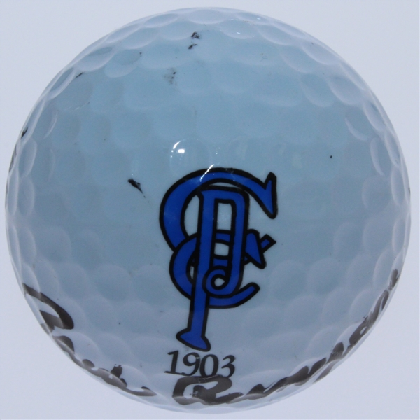 Paul Runyan Signed PGA Championship Course Park Country Club Logo Golf Ball JSA ALOA