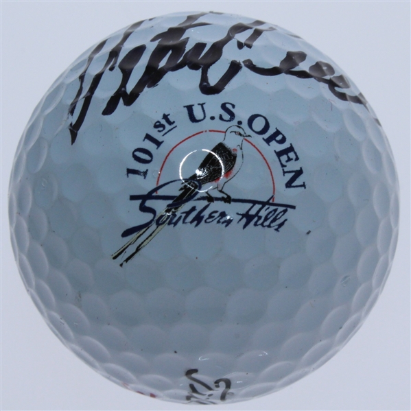 Retief Goosen Signed 2001 US Open at Southern Hills Logo Golf Ball JSA ALOA
