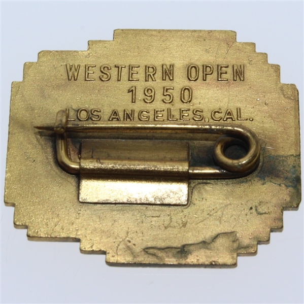 1950 Western Open Program, Contestant & Caddie Badge, WGA Guest Badge, Snead Signed Photo JSA ALOA