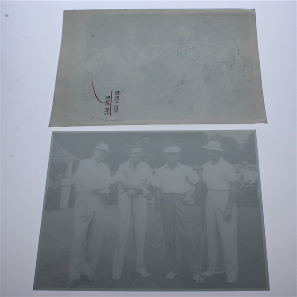 Lot of Two 1946 PGA Championship Ben Hogan Photos