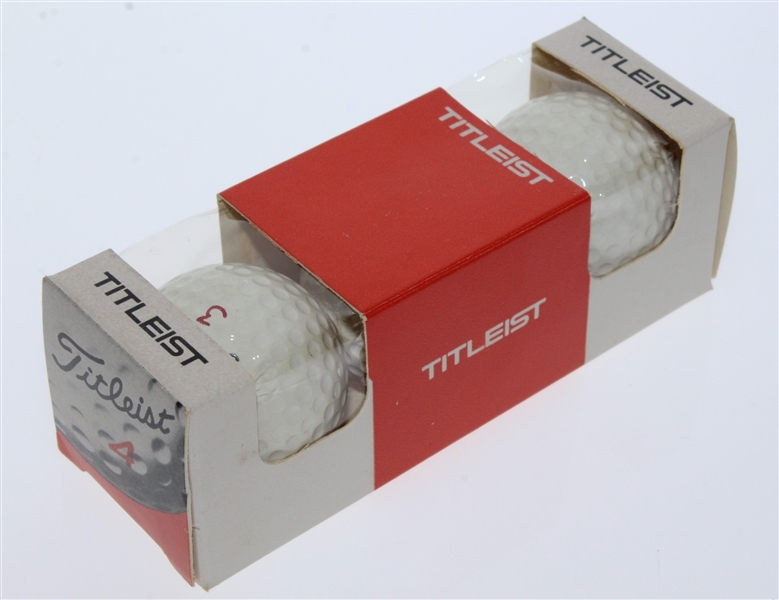 One Dozen Classic Titleist Acushnet Golf Balls in Original Sleeves & Box
