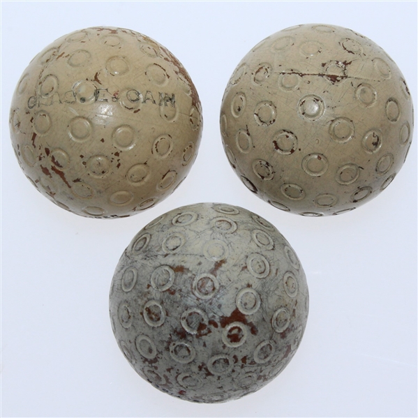 Lot of Three Classic US Tiger Golf Balls