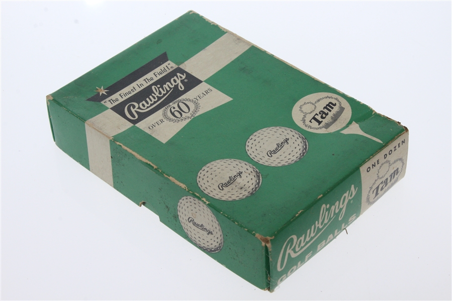 Rawlings Tam Dozen Golf Balls - Box Only - Roth Collection