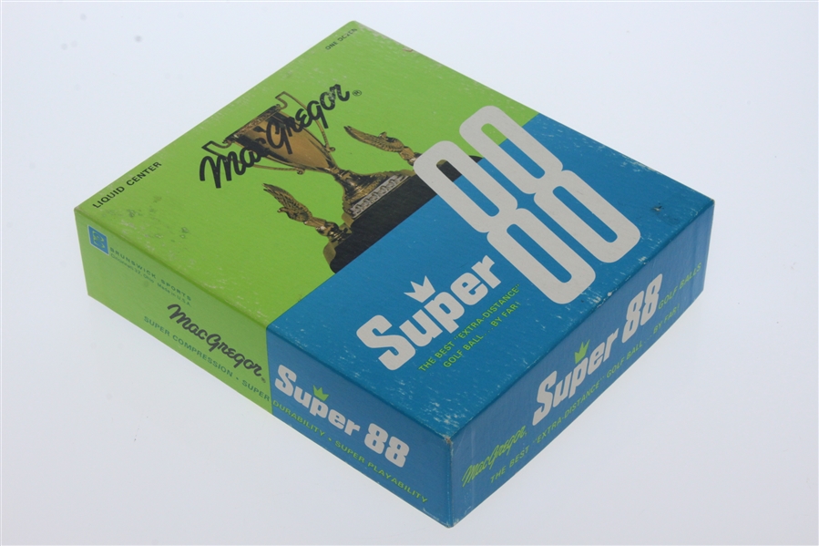 MacGregor Super88 Liquid Center Dozen Golf Balls - One Sleeve Only - Roth Collection