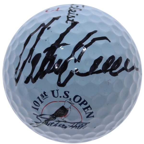 Retief Goosen Signed 2001 US Open at Southern Hills Logo Golf Ball JSA ALOA