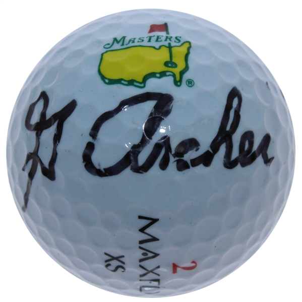George Archer Signed Masters Logo Golf Ball JSA ALOA
