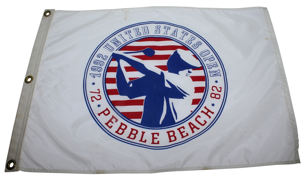 Vintage 1992 US Open at Pebble Beach Screen Flag