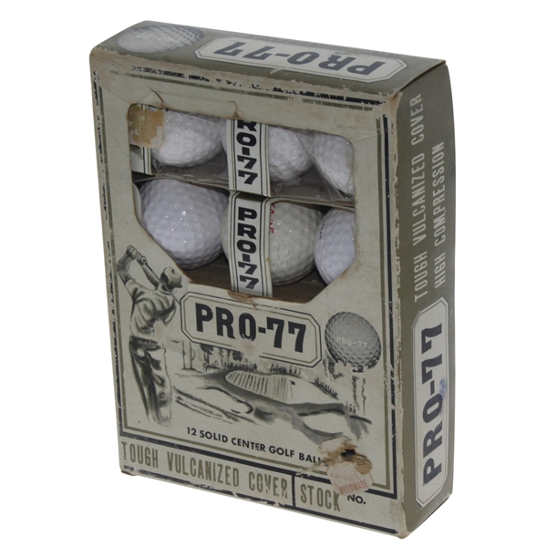 Pro-77 Vucanized Cover Dozen Golf Balls - Two Sleeves Only - Roth Collection
