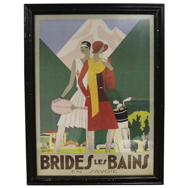 'Brides les Bains en Savoie' Print - Framed - Roth Collection