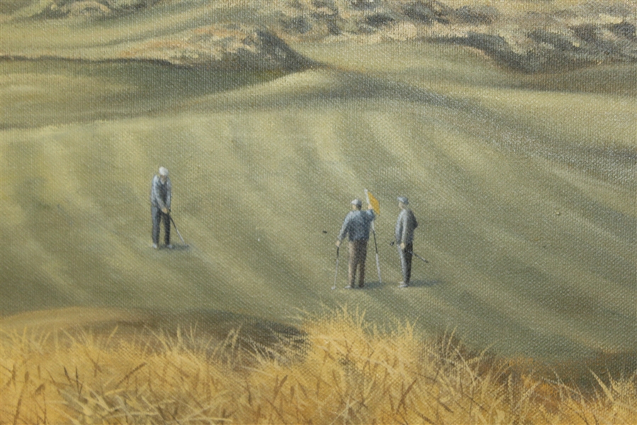 Golf Scene by Charlie Roy - Framed