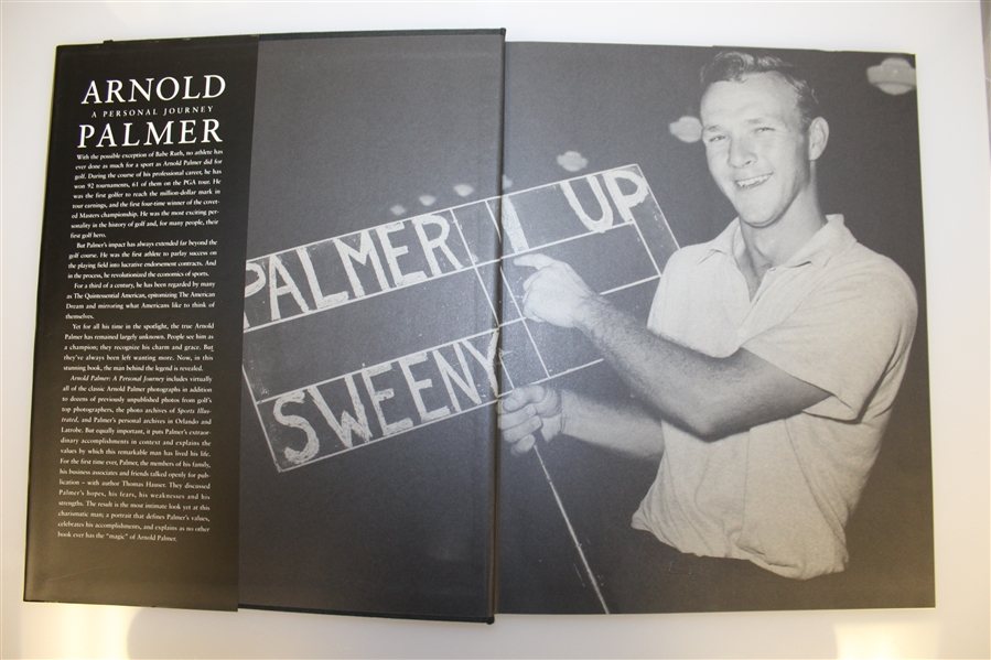 Arnold Palmer Signed 'Arnold Palmer: A Personal Journey' JSA ALOA - Roth Collection