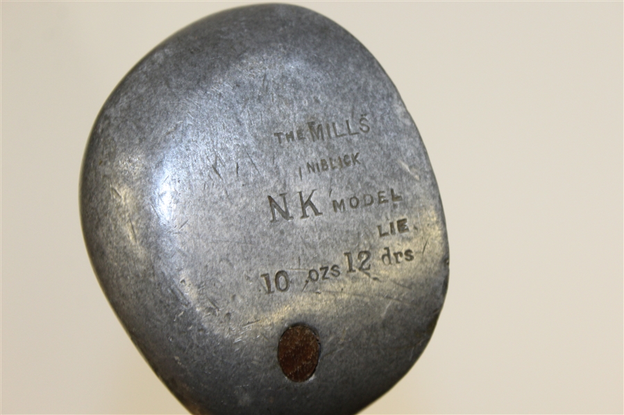 The Mills Standard Golf Co. Sunderland NK Model Niblick 10oz 12drs