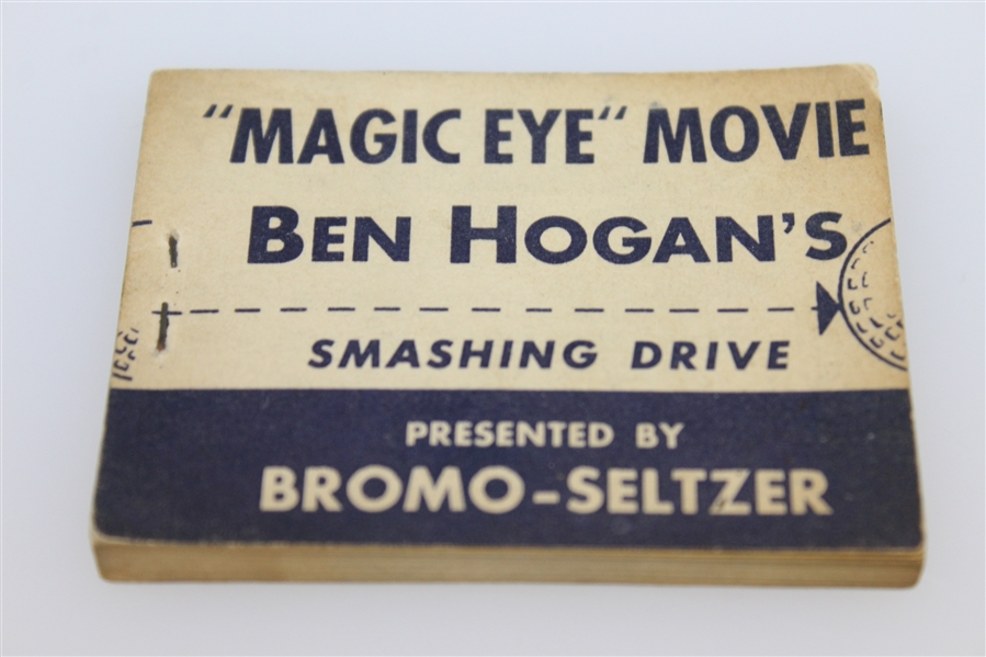 Ben Hogan's Magic Eye Smashing Drive Movie Flicker Book