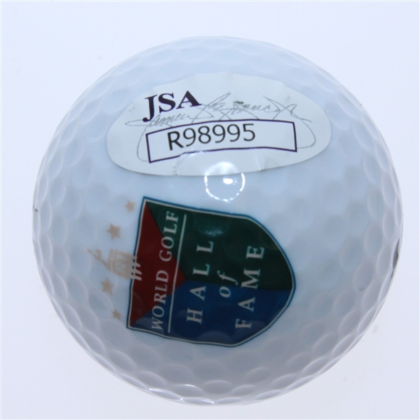 Tom Watson Signed World Golf Hall of Fame Logo Golf Ball JSA #R98995