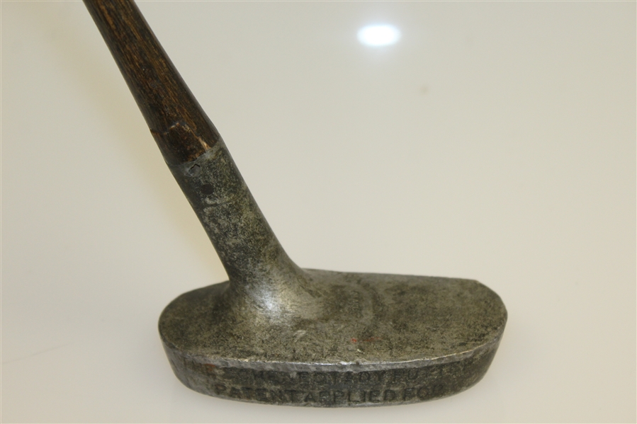 A.G. Spalding & Bros 'The Schenectady Putter' Patent Applied For - Shaft Stamp