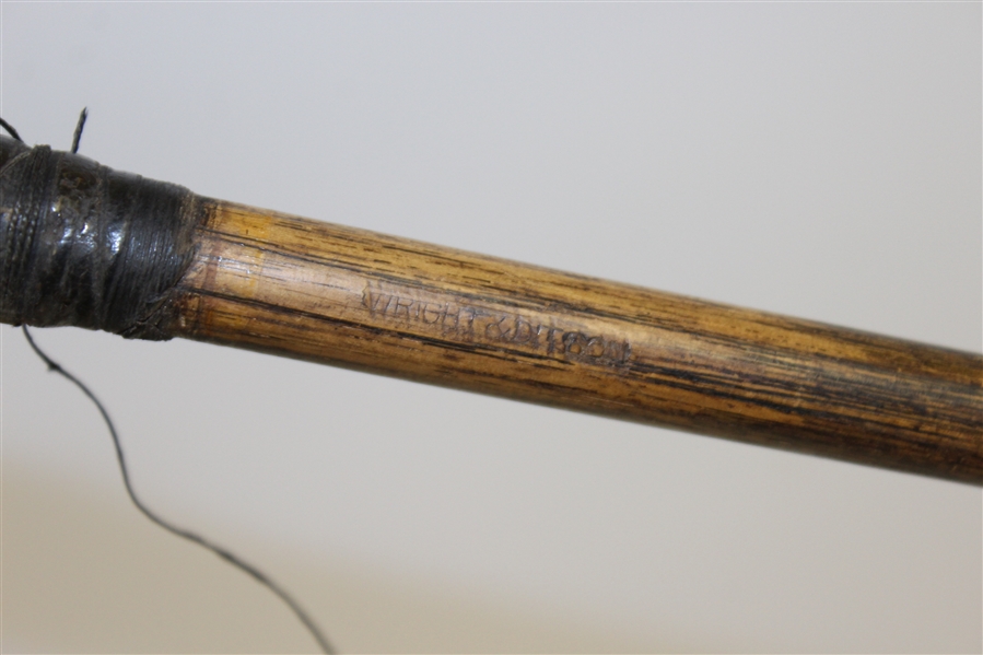 Wright & Ditson Spring Face Cran Cleek with Shaft Stamp