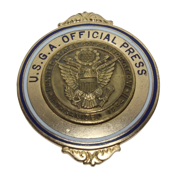 USGA Official Press Badge - Undated & Without Name