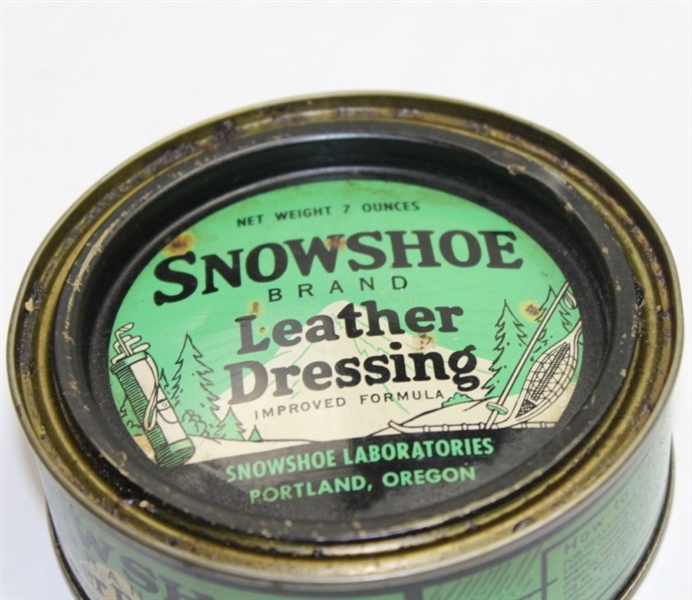 Vintage Snowshoe 7oz Waterproof Leather Dressing - Portland, Oregon