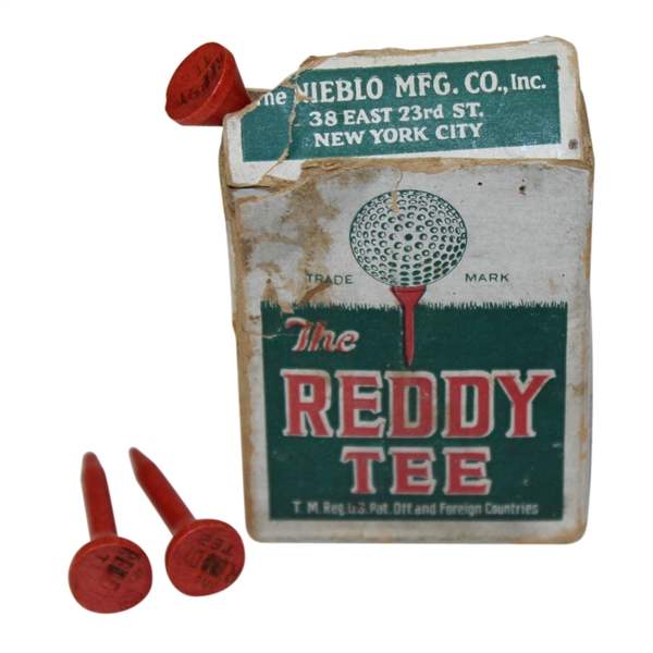 Vintage 'The Reddy Tee' Box with Tees 