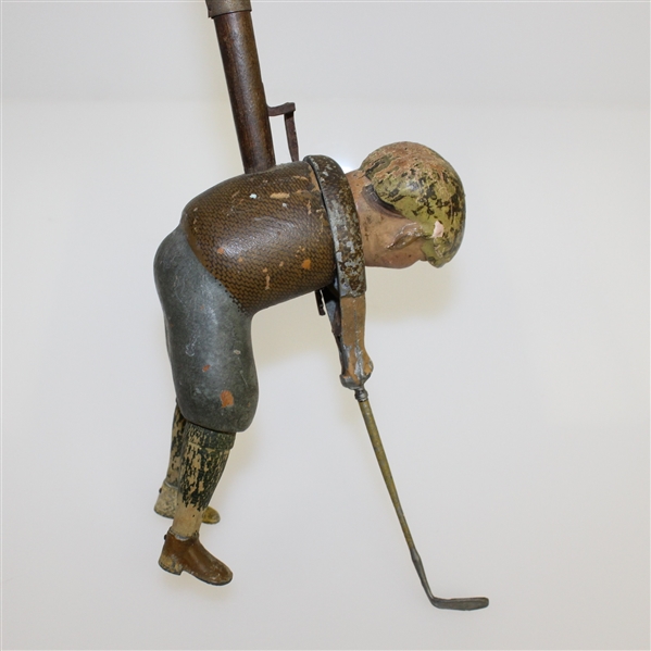Vintage Swinging Golfer Toy - Long Handle