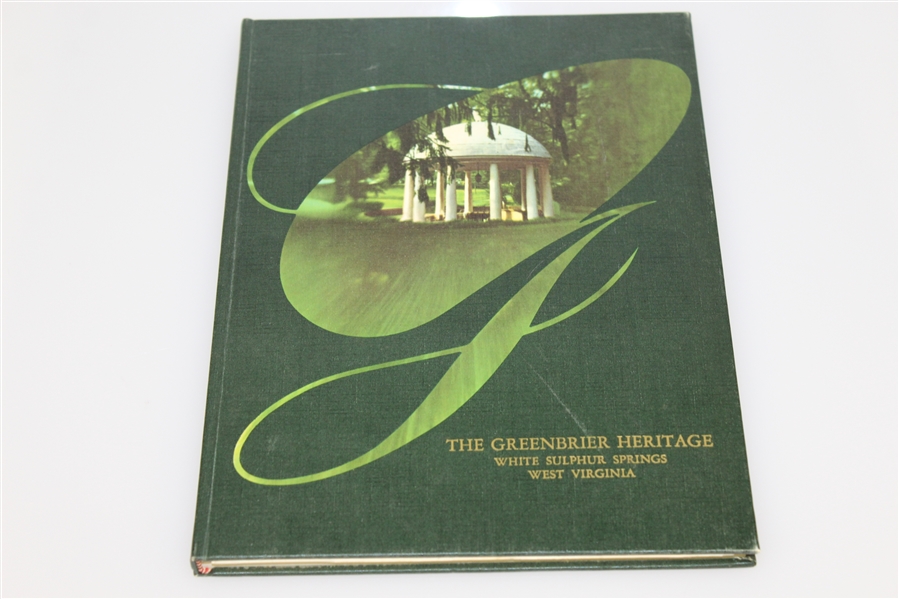 'The Greenbrier Heritage' Book - Roth Collection